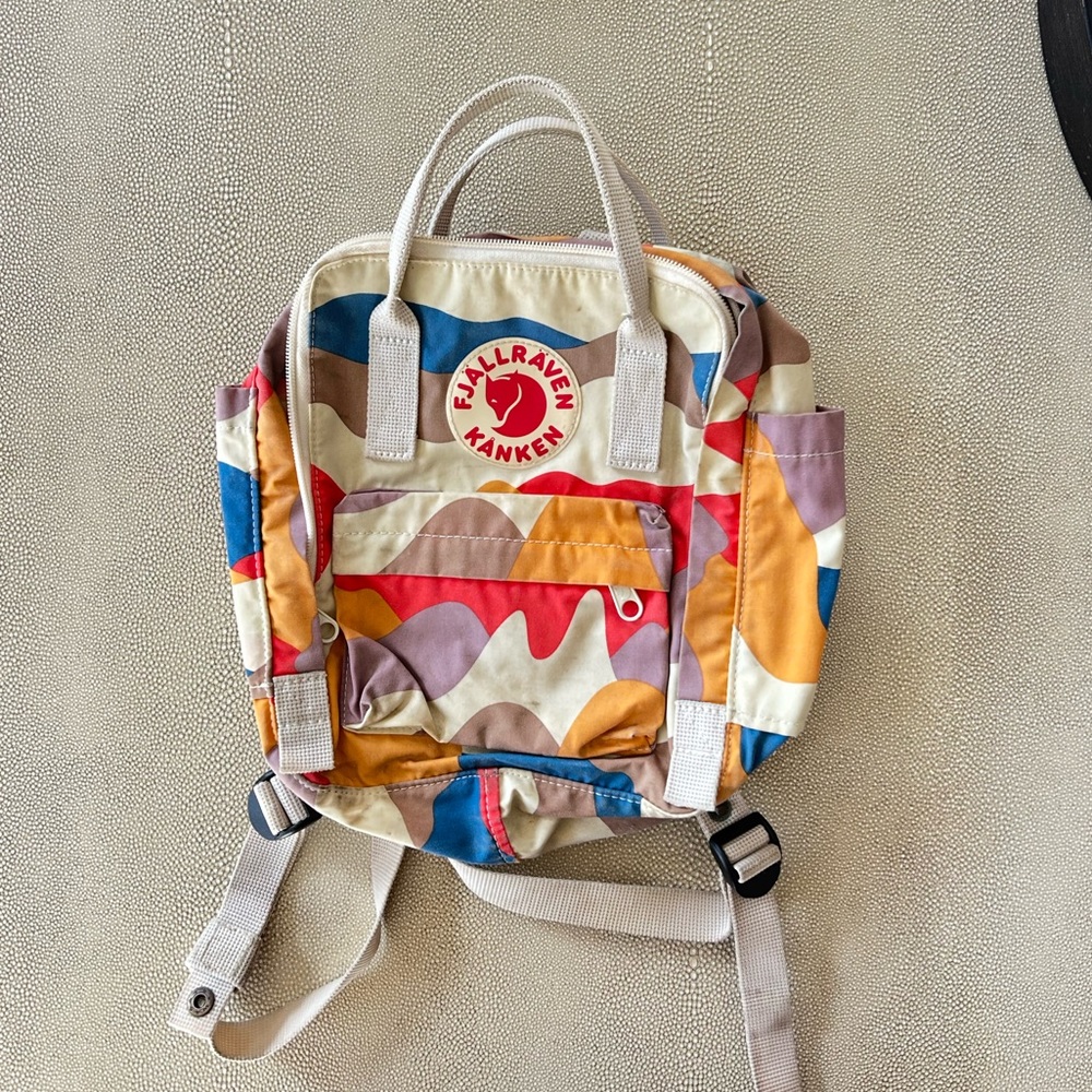 Fjallraven Kanken Art Series mini Backpack